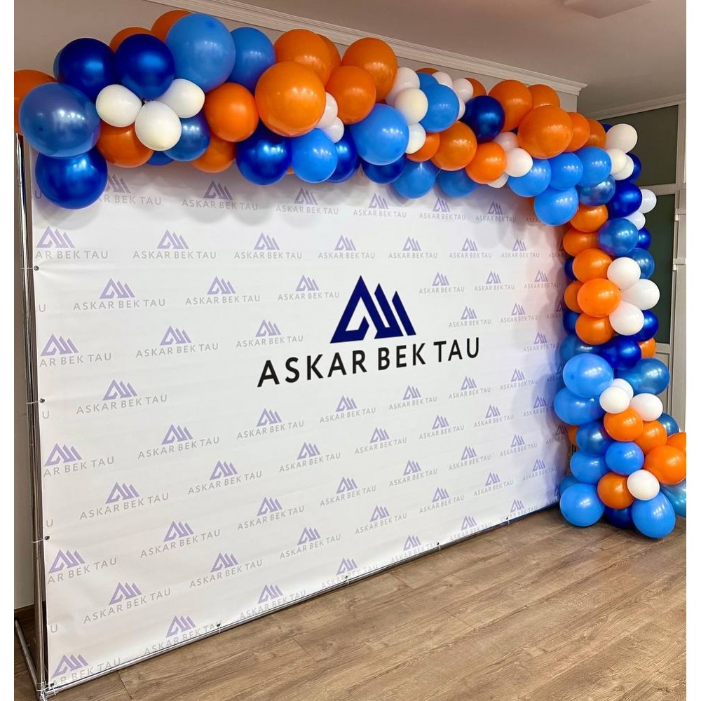 Фотозона с шарами 3 на 2 м