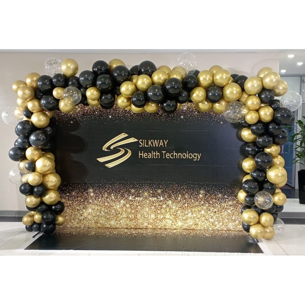 Фотозона с шарами 3 на 2 м