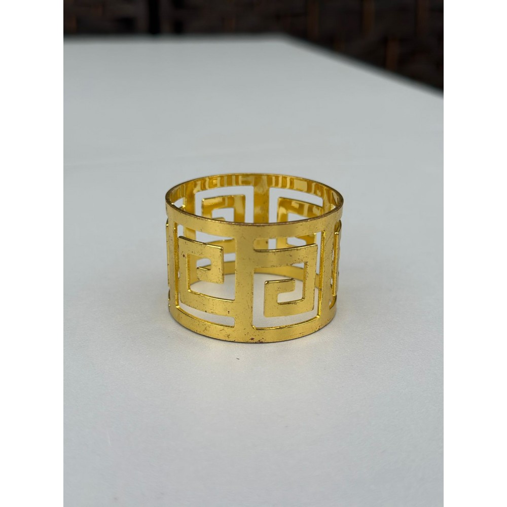 Кольца для салфеток "Ожерелье" золотистые 