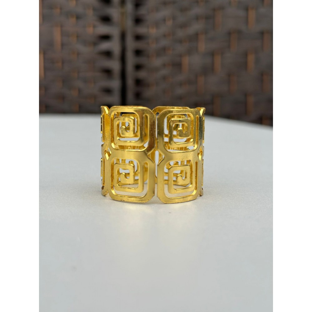 Кольца для салфеток "Ожерелье" золотистые 