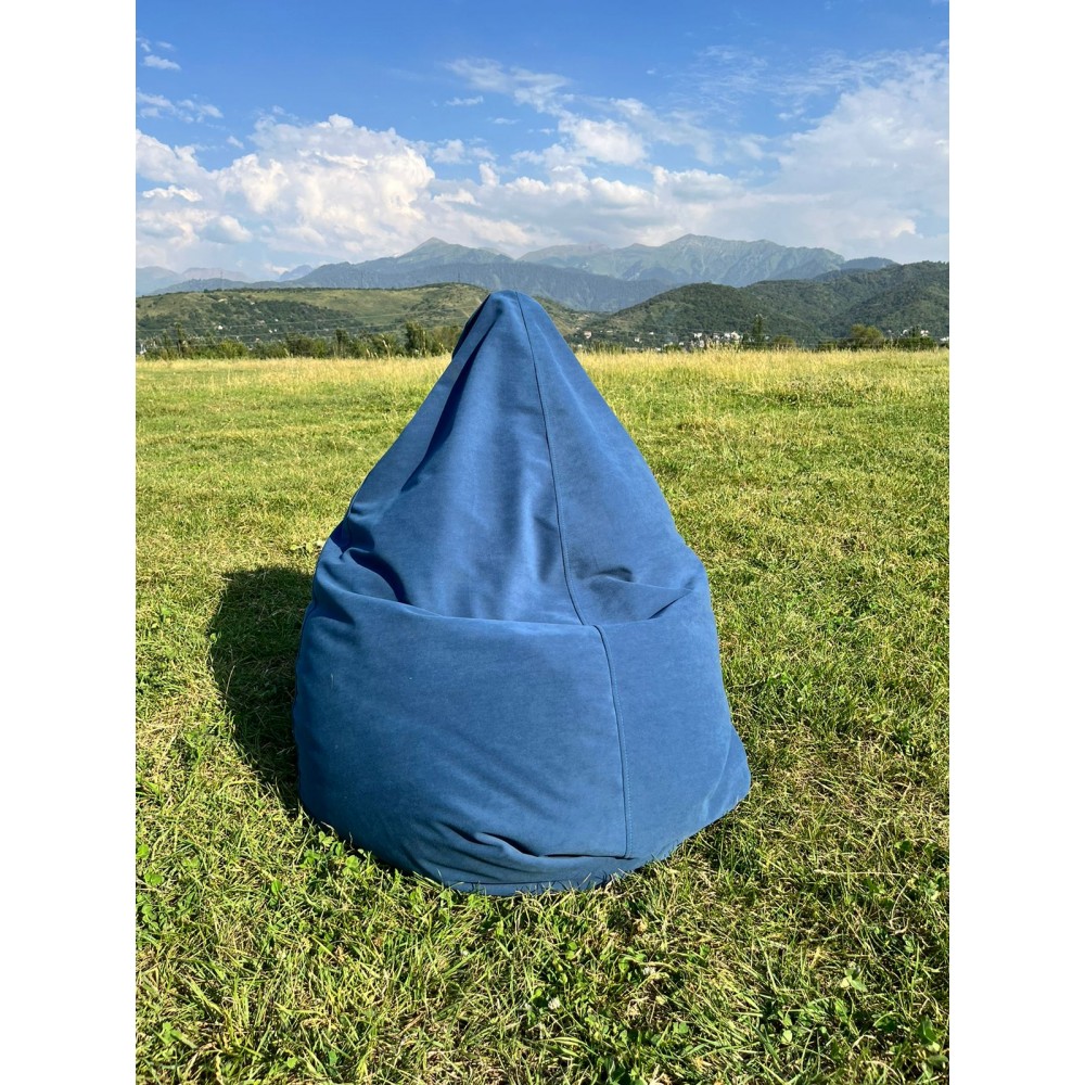 Кресло-мешок синий