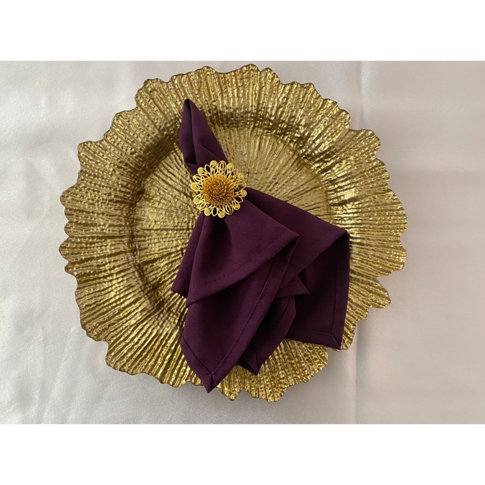 Салфетка фиолетовая 40 на 40 см